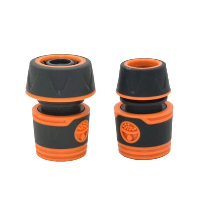 1/2 3/4 Inch Car Wash Hose Quick Connector for 16mm 20mm Hose Water Stop Joint Irrigation Fittings Pipe Adapters 1 Pc