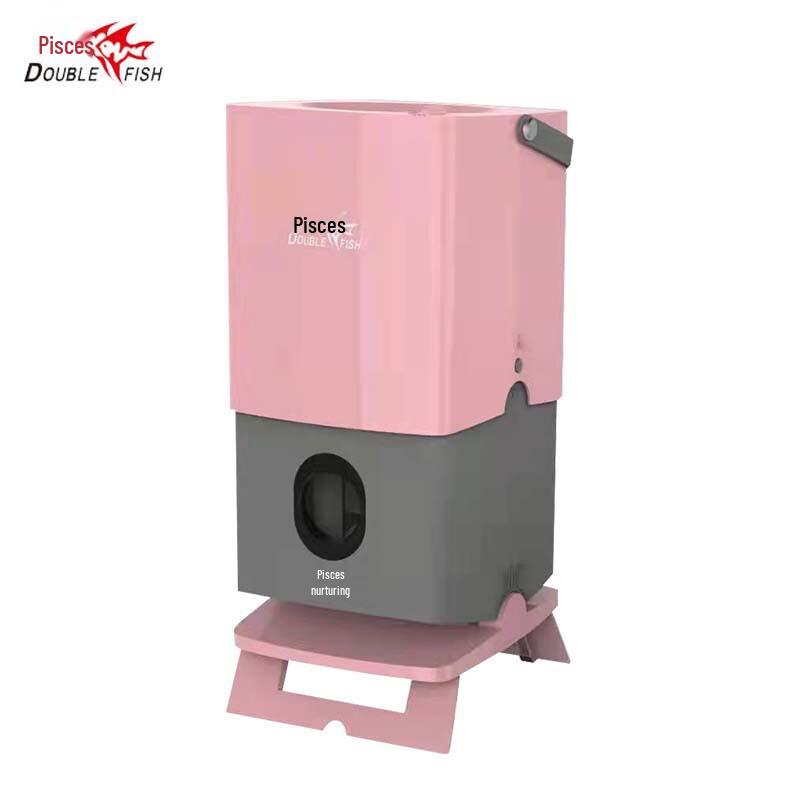 Double Fish Portable Automatic Table Tennis Robot