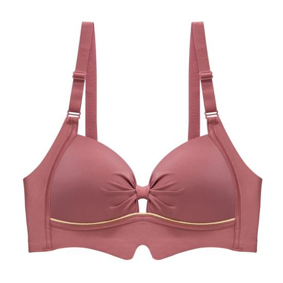 

Бюстгальтер пуш-ап для женщин бесшовный беспроводной комфортный бюстгальтер полной чашки с поддержкой 36B коричневый