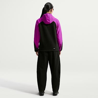 Unisex Nike ACG Jackets Men's Bright Purple/Black/Safe Orange/Mountain White Hooded Moderate Other