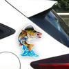 DS62#13x18cm  3D Fish Car Sticker  Creative Waterproof Car Stickers Vinyl Decal Motorcycle Decorative Accessories