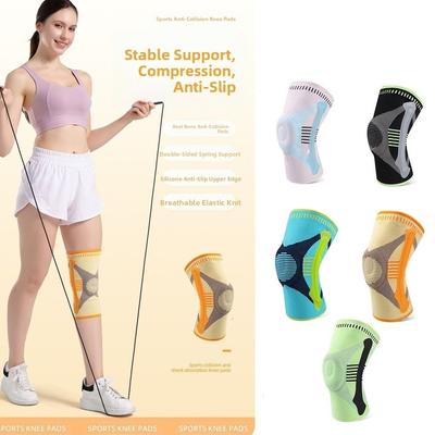 Stoßdämpfender Sport-Knieschoner Atmungsaktive Kniebandage Sportausrüstung Knieschoner Laufen