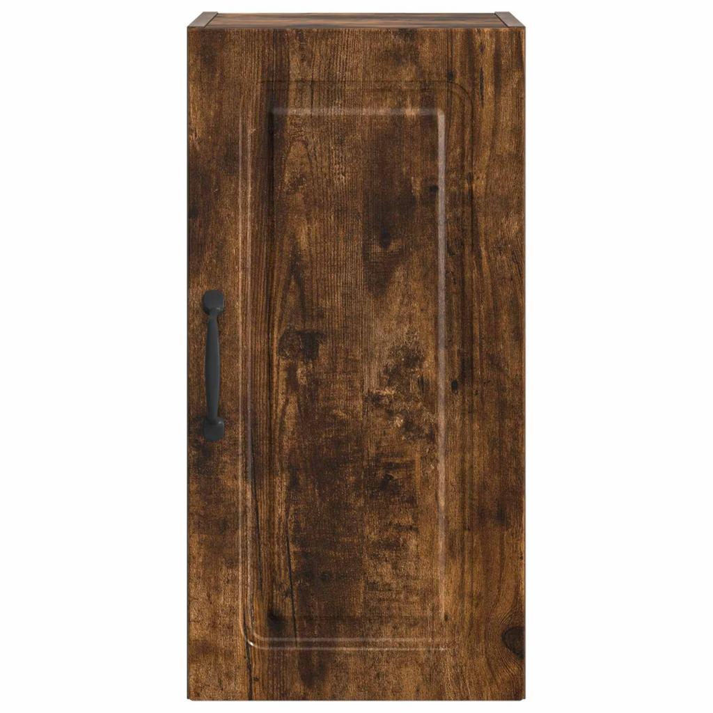 Bathroom Wall Cabinet UTRECHT Smoked Oak 30 X 31 X 59 Cm