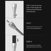 Folding Tent Light Poles Camping Weatherproofed Lamp Stand Travels Stable for Outdoor Use