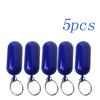 5/10pcs Floating Keychain for Beach Swimming Fishing Kayaking Bright Color Key Buoy Marine Sailing Boat Fender Buoyant Key Ring 3