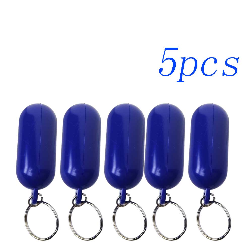5/10pcs Floating Keychain for Beach Swimming Fishing Kayaking Bright Color Key Buoy Marine Sailing Boat Fender Buoyant Key Ring 3