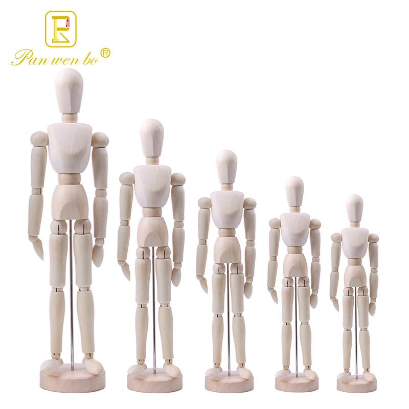 

Деревянная кукла ручной работы, инструменты для эскизов и модельная мебель, украшения, товары для рисования