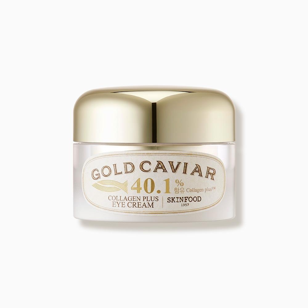 

[skinfood] Крем для кожи вокруг глаз Double Gold Caviar Collagen Plus 30 г Gold Caviar Collagen Plus Eye Cream 30g