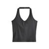 Women's New Summer High-waisted Short Sexy Hot Girl Sleeveless Top