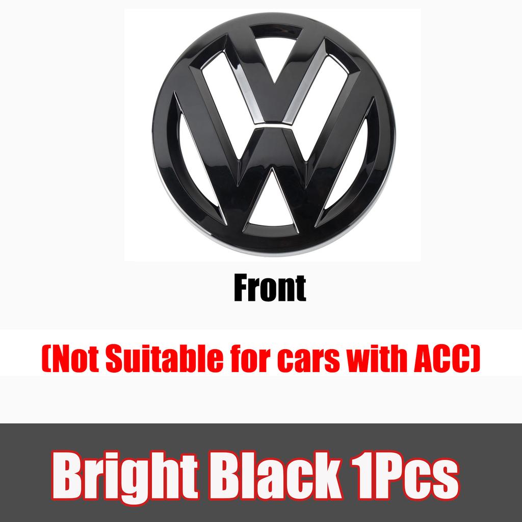 W129For Volkswagen VW Golf 4 MK4 Golf 5 MK5 Car Front Radiator Grille Logo Decoration Cover Rear Trunk Lid Badge Sticker Accessories
