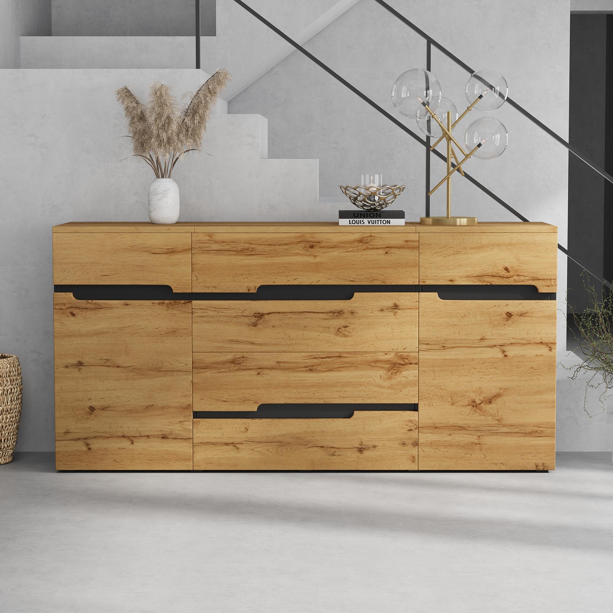 160*40*80cm Dzīvojamās istabas skapis, Bufete ar