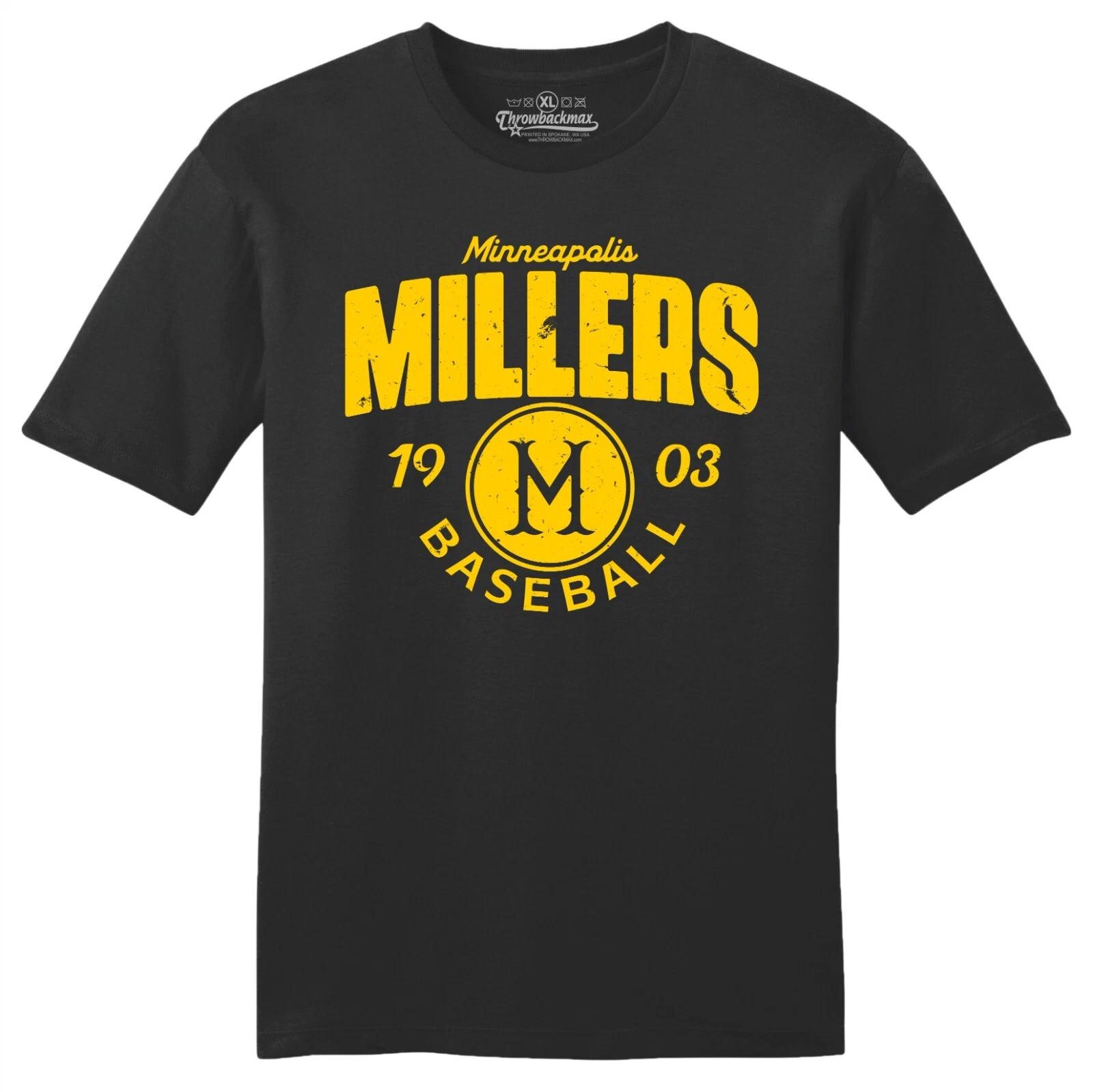 Minneapolis Millers 1903 Baseball TRI-BLEND Tee Shirt - Minnesota Twins, Vikings XL