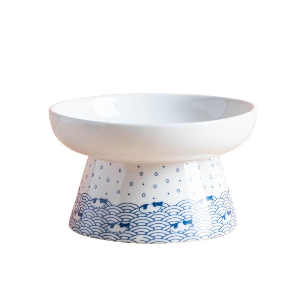 Tilted Elevated Anti Vomiting Pet Feeder Bowl Pet Supplies Cat Food Bowl Water Feeder Container