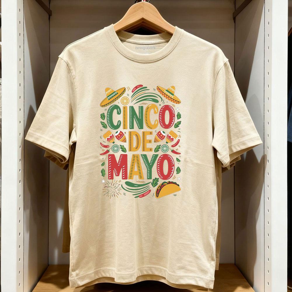 

Cinco de Mayo Mexican Fiesta tshirt Women Unisex Casual cotton graphic t shirts Adult streetwear camisetas tops tee Shortsleev 4XL