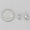 Sterling Silber S925 Kleiner Glockenanhänger für DIY-Schmuckherstellung