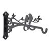 Hanging Plant Bracket Wall Hook Iron Decorative Plant Hanger with Screws for Bird Feeder Lanterns Wind Chimes Flower