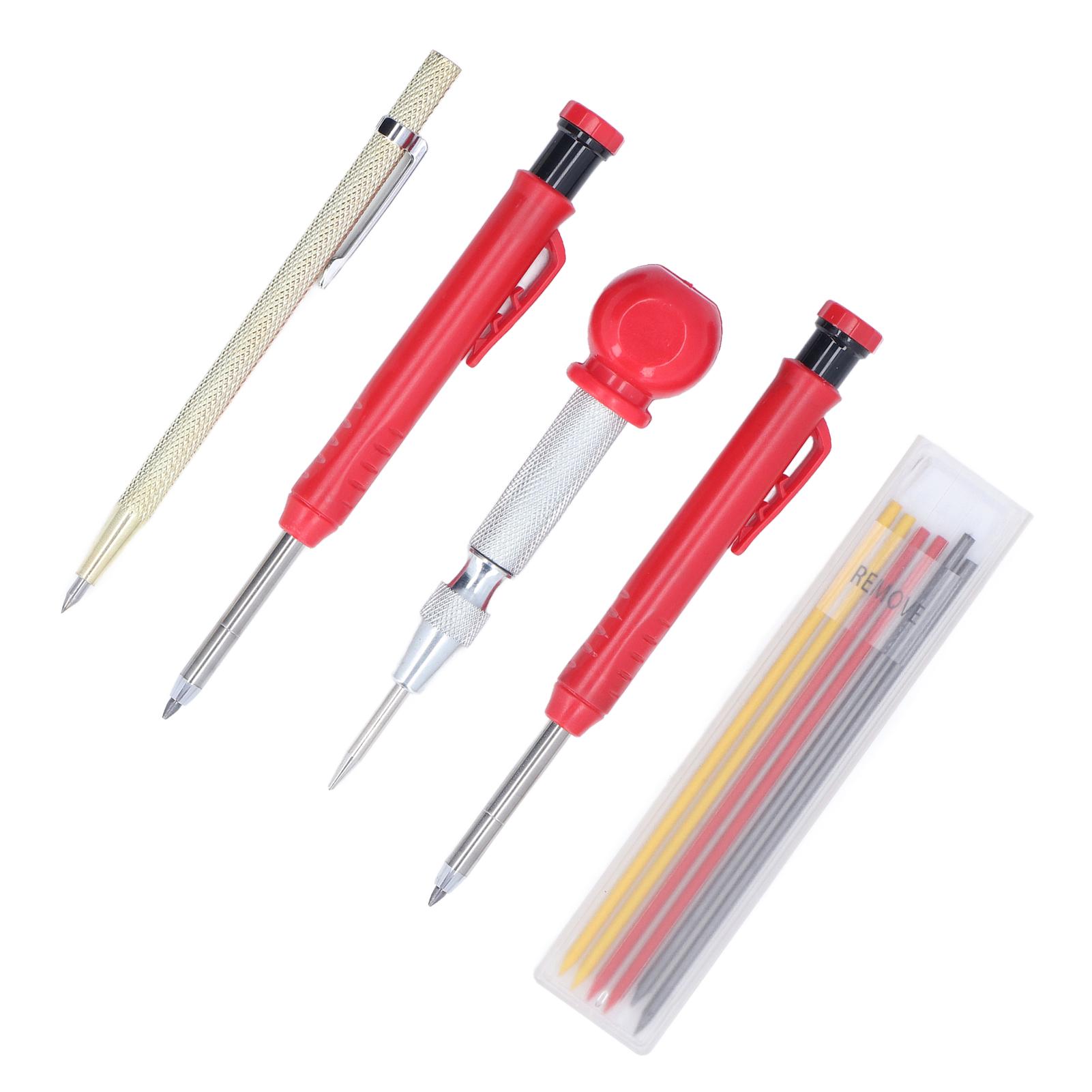 

Набор для маркировки Scriber 10 шт. Наборы плотницких карандашей с механическим плотницким карандашом 3-цветный маркер