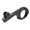Q Shape Aluminium Alloy Bike Bicycle Holder Handlebar Mount Adapter for Gopro 3 4 5 6 7Black