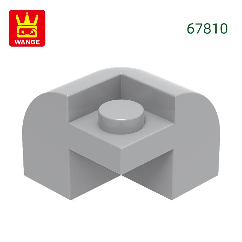 Non-Toxic 85Pcs/Lot 67810 2X2X1 1/3 With Bow Building Blocks Moc Color Accessories Compatible With Brick Diy Spare Parts Toy Gift