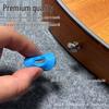Rutschfeste Silikon-Gitarrengurt-Lock-Pads für E-Gitarren, Akustikgitarren und Bassgitarren
