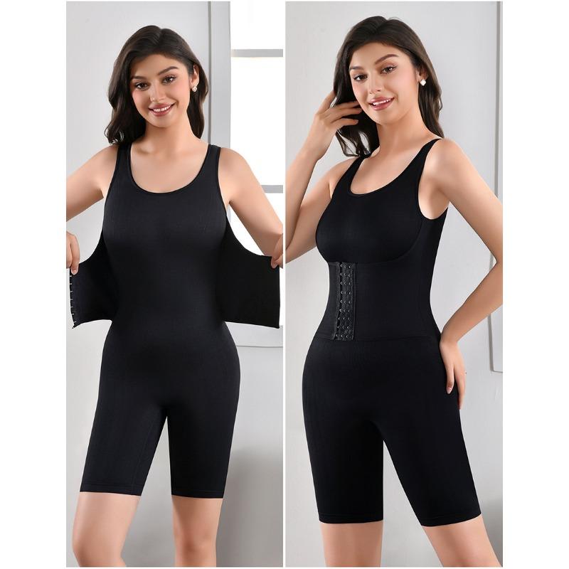 Plus Size Postpartum Tummy Control Butt Lift Shapewear Bodysuit