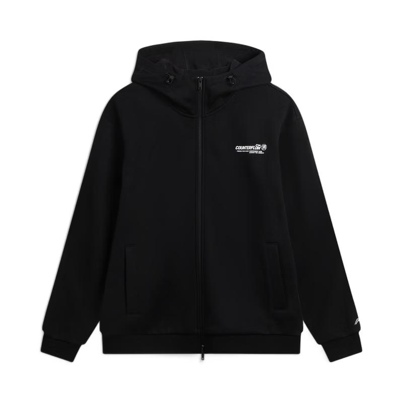 

Li-Ning Anti-Static Zip-Up Hooded Sweatshirt L