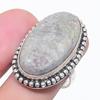 Natural Purpurite Gemstone 925 Sterling Silver Jewelry Ring Size 8.5 T8L96