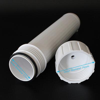 Univerzální pouzdro filtru membrány reverzní osmózy 1812/2012 50-125G Náhradní s kolenovým kováním Klíč na pouzdro Zpětný ventil