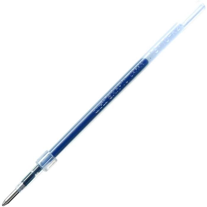 Uni-Ball Lot de 12 Recharges pour Roller encre Jetstream SXR10 Poite Moyenne 1mm Bleu