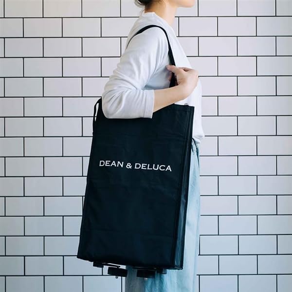 DEAN & DELUCA Shopping Cart, Black