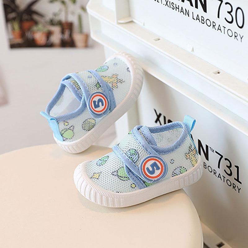 Baby Breathable Mesh Walking Shoes Infant & Toddler Pre-Walking Shoes 0-3 Years, Unisex Lightweight First Walkers