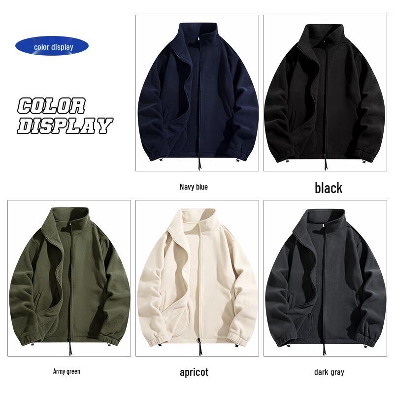 Maoren Pánská oboustranná fleecová teplá bunda