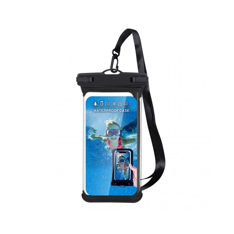 Waterproof Phone Pouch IPX8 Waterproof TPU Phone Case Bag with Lanyard for Outdoor Water Sports Kayaking Boating Swimming