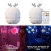 Romantic Bunny Starry Sky Night Light With Bluetooth And Sleep Timer For Children Bedroom Decor