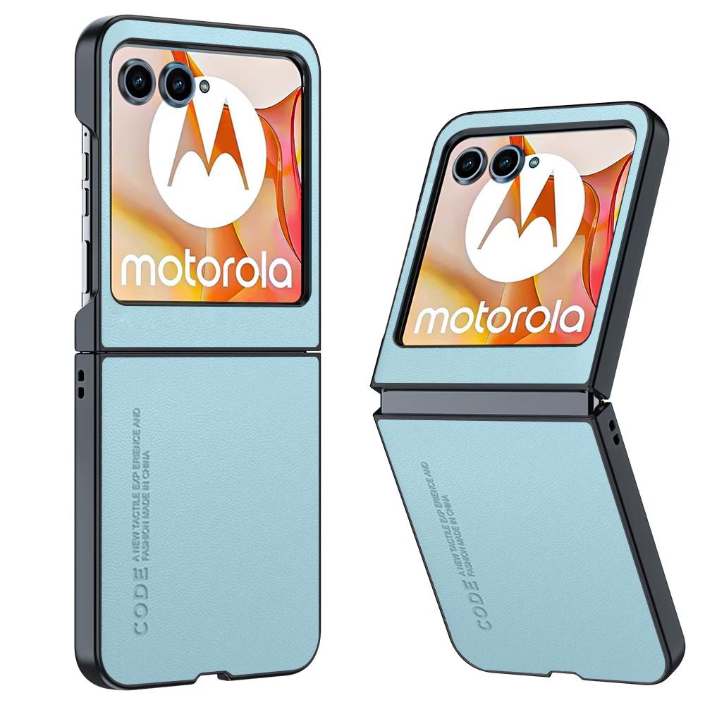 For Motorola Razr 60 Ultra / Razr 50 Case Luxury PU Leather Protection Cover for Motorola Moto Razr 50 Ultra Funda Capa