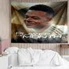 Kylian Mbappé Tapestry for Bedroom Aesthetic Classroom Tapestries Wall Hanging for Living Room Dorm Office,Ideal Creative Gift