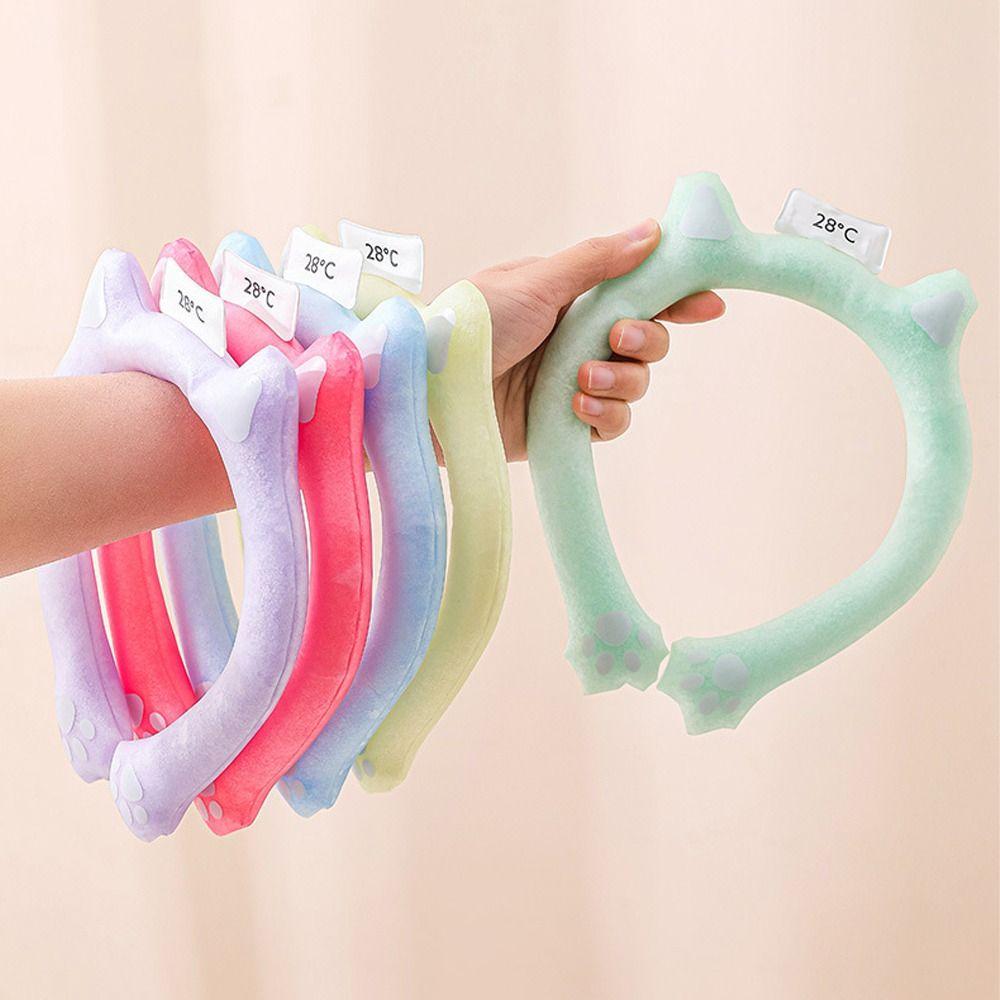 Reusable Neck Cooler Lasting Neck Cooling Ring Cooling Neck Wraps  For Fitness Summer Outdoor