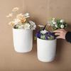 Cotton Rope Hanging Basket for Wall Storage Small Space Saver Organizer Ideal for Flowers Fruits Vegetables in Kitchen Bedroom