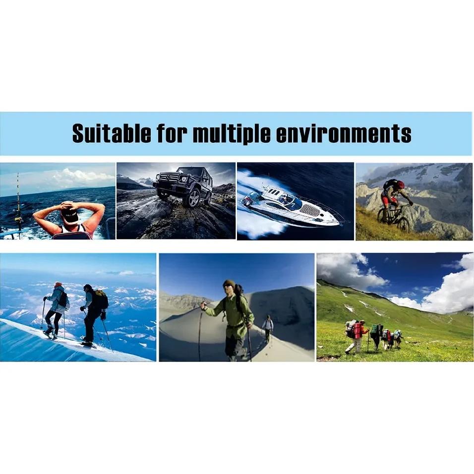 Waterproof Navigation Positioning Car Boat Compass Marine Sailing Compass With Electronic LED Light Nautical Compass