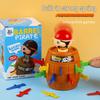Creative Desktop Stress Relief Pirate Barrel Toys: Interactive Parent-Child Games