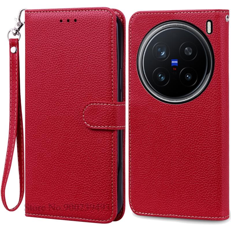 For Vivo X200 Pro Case Vivo X200 Pro Mini Wallet Flip Leather Cover For Vivo X200 Pro Case X 200 Pro Mini Phone Cover Fundas