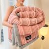 Striped Warm Blankets Soft Sofa Blankets High Quality Quilt  Autumn Winter