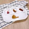 GuRou 12-inch A5 Melamine 4-Compartment Meal Tray