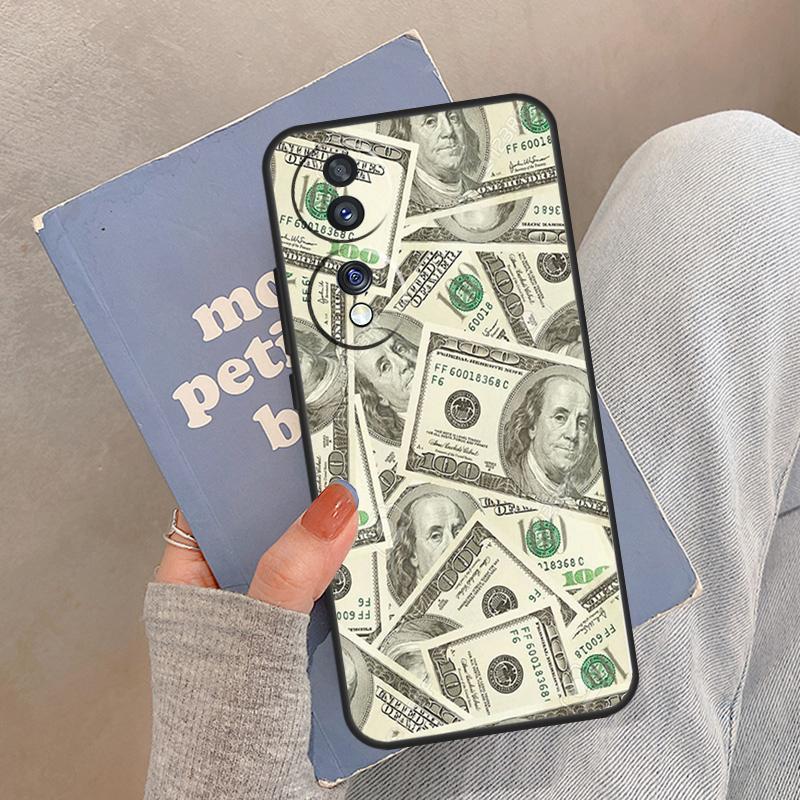 Dollars Money For Honor Magic 8 Pro 5 6 7 Lite Case For Honor Win RT 400 200 90 70 X8c X8b X9a X9b X9c X9d