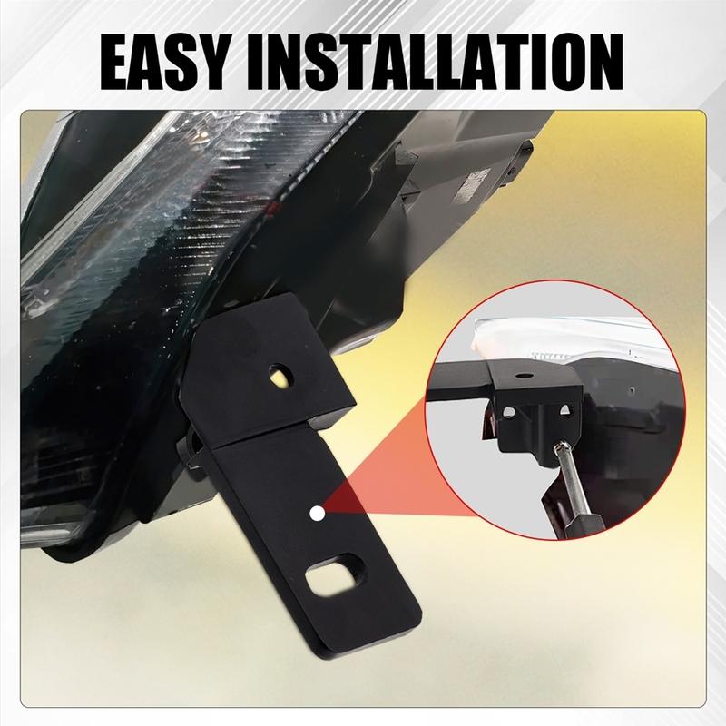 1/2PCS Headlight Repair Bracket Fix Kit Left/Right For Ford Fiesta MK8 2017-RH For Broken Bracket