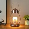 Vintage Candle Warmer Lamp Antique Style Flameless Aromatherapy Light European Classic Home Decor Table Lamp