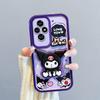 KEYSION Shockproof Case for HONOR 200 Pro 5G with Lanyard Soft Silicone Cute 3D Cartoon Doll Phone Back Cover for Huawei Honor 200 5G