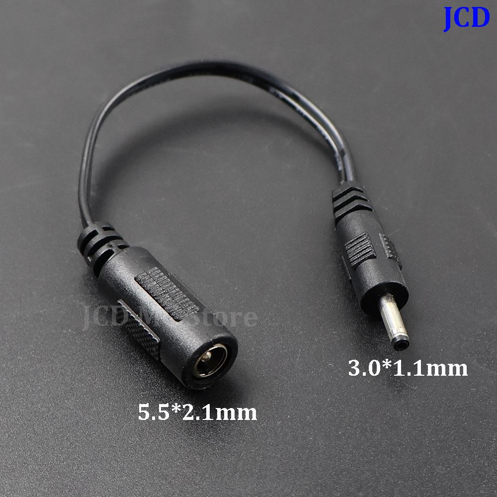 1/3/5PCS 5.5x2.1mm DC Female Power Jack to DC Male Plug Cable 5.5*2.5mm 3.5x1.35 4.0*1.7mm 4.8*1.7 2.5*0.7 Connector Power Cord