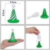 New Impossible Pyramid Passthrough 3D Printed Fidget Toy Christmas Hat Christmas Tree Fidget Toys