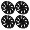 4 Stück Radkappen Automotive Radabdeckung 16 Zoll Autodekoration Radkappen Perfekter Ersatz für Civic und die meisten Autos